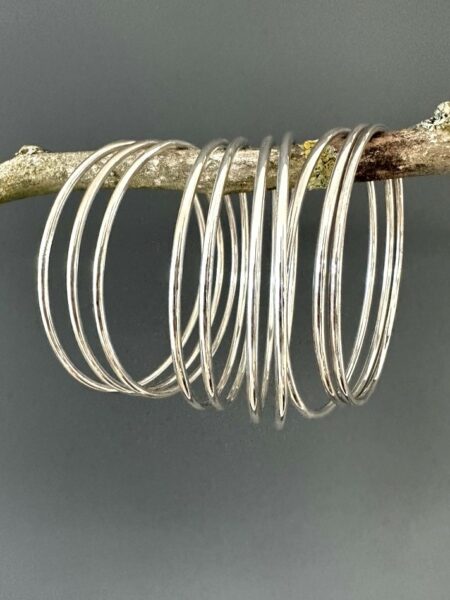 Niraj zilver bangles